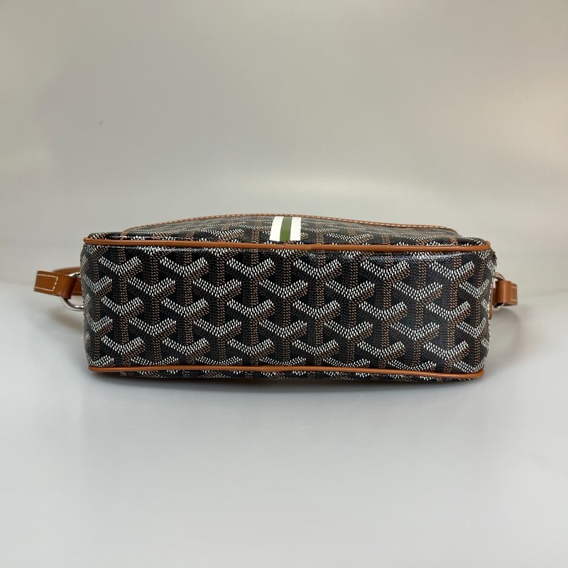 GOYARD  咖色老花相機包-4