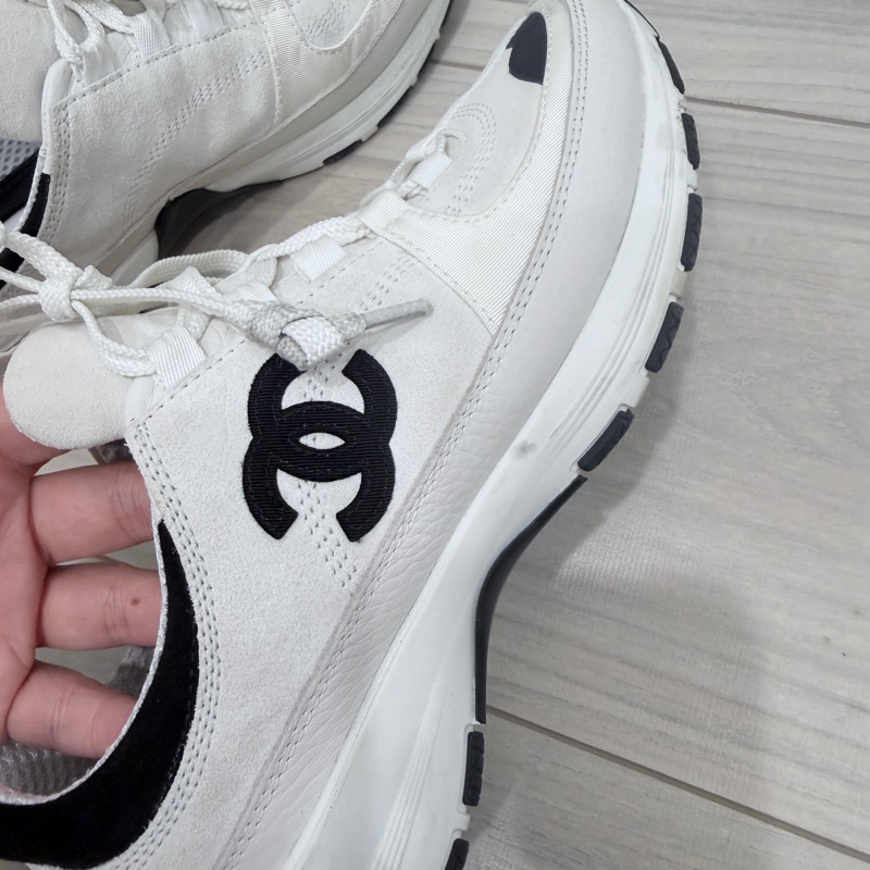 ❤️❤️Chanel ❤️❤️香奈兒 黑白熊貓配色球鞋36號-6