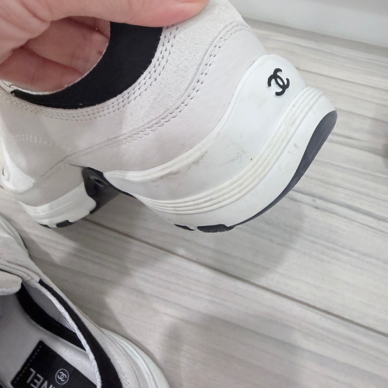 ❤️❤️Chanel ❤️❤️香奈兒 黑白熊貓配色球鞋36號-11