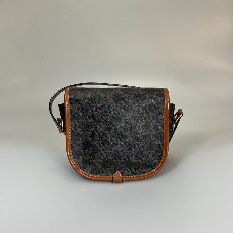 CELINE 老花馬鞍包FOLCO包-1