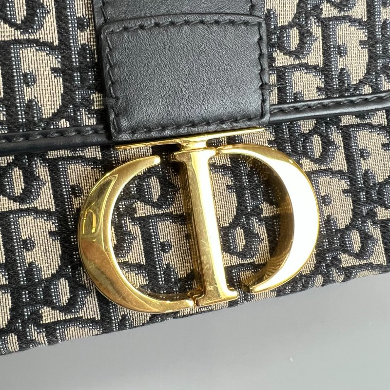 DIOR  刺繡老花蒙田BOX包 MINI-7