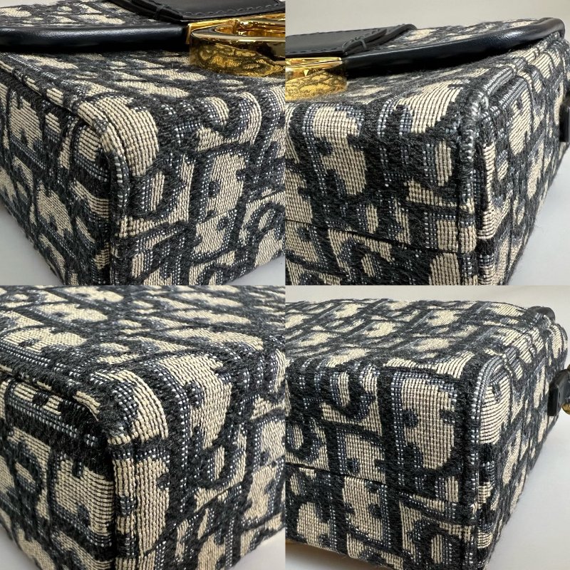 DIOR  刺繡老花蒙田BOX包 MINI-11