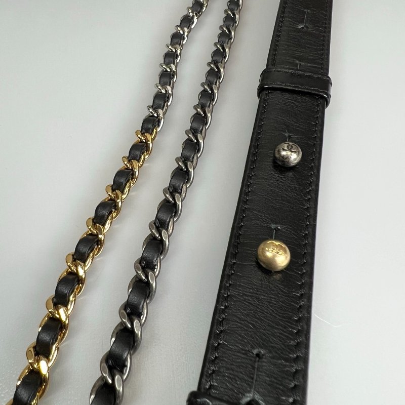 CHANEL 流浪包小號 白 保卡款/26開-7