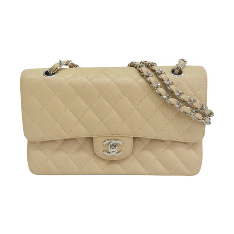 淺褐色 荔枝紋牛皮 CoCo 25 肩背包 A01112【CHANEL 香奈兒】 A01112