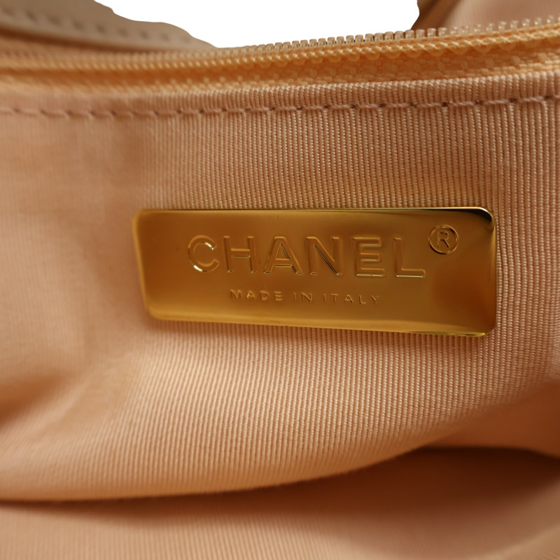 淺褐色 菱格紋 羊皮 19 bag 肩背包 AS1160【CHANEL 香奈兒】 AS1160-3