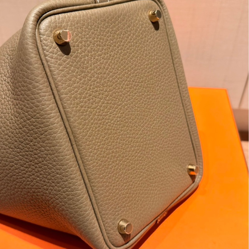 HERMES 菜籃子18 K刻大象灰-7