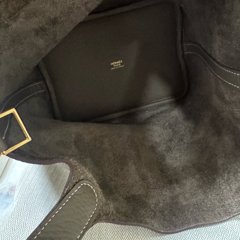 HERMES 菜籃子18 K刻大象灰-8