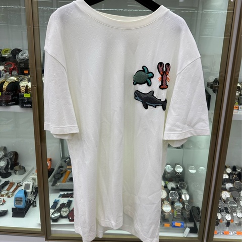 LV路易威登海洋生物串珠短袖T卹 XL