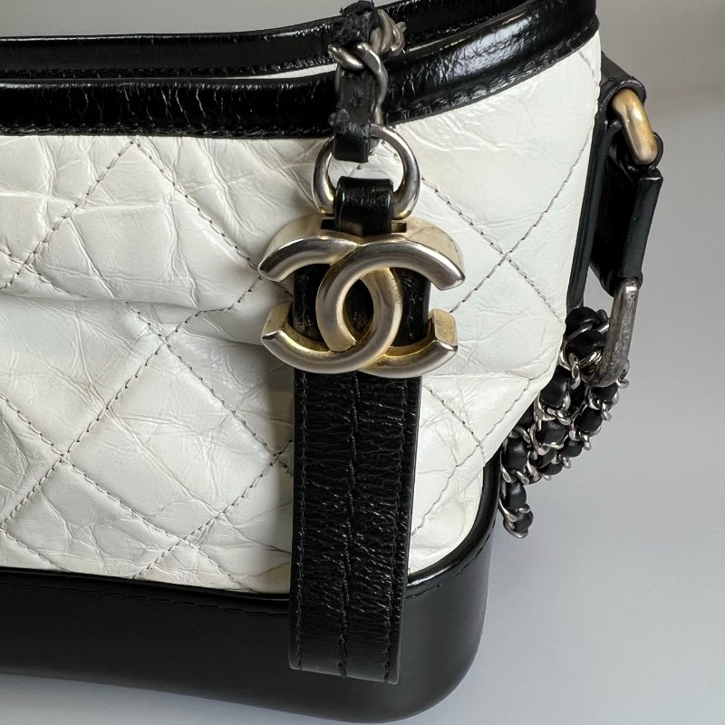 CHANEL 流浪包小號 白 24開-6