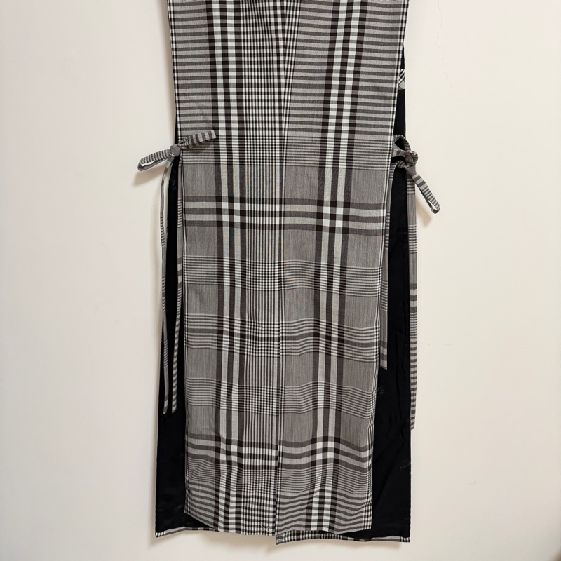 Burberry 咖啡色格紋背心長版外套 男女都可以穿 原價89000-9