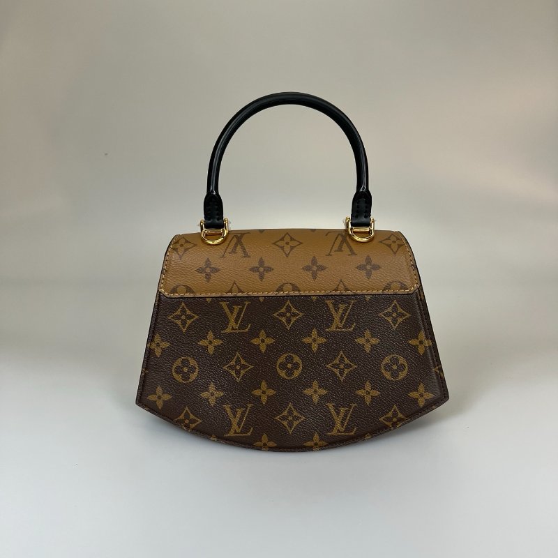 LV M46548/晶片款 雙拼色Tilsitt 扇子包-1