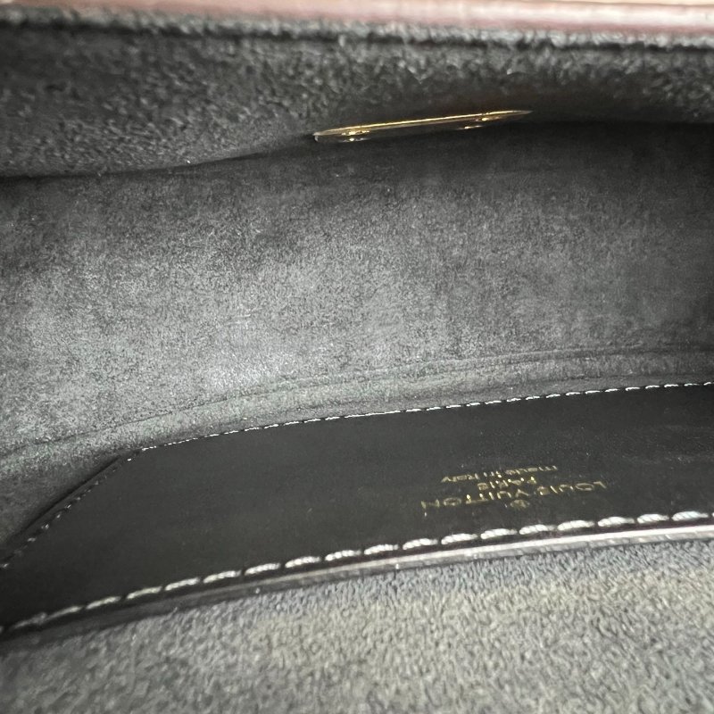 LV M46548/晶片款 雙拼色Tilsitt 扇子包-6