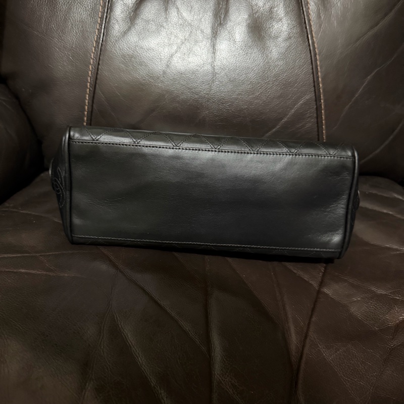 Chanel中古羊皮化妝包/化妝袋-5