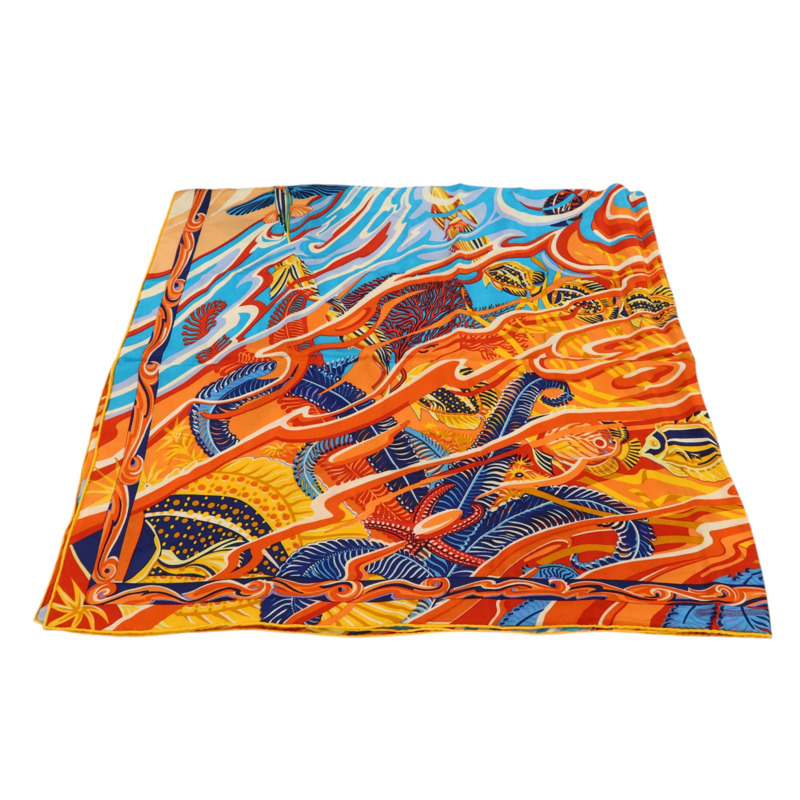 HERMES 絲質Scarf 140x140絲巾-2