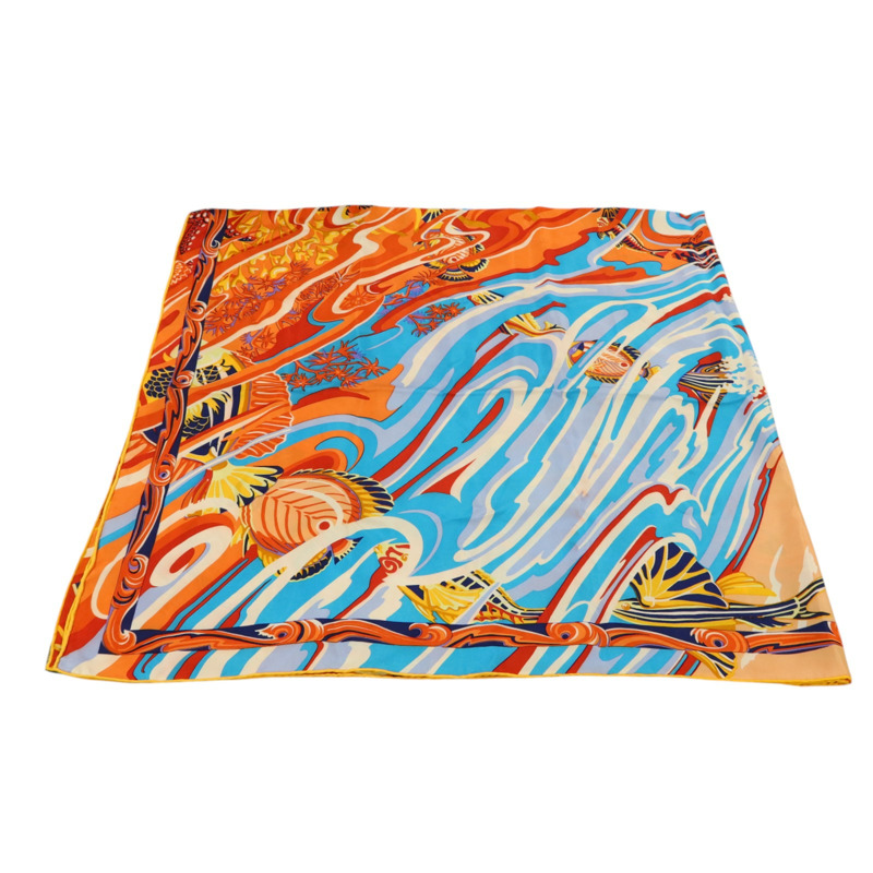 HERMES 絲質Scarf 140x140絲巾-3