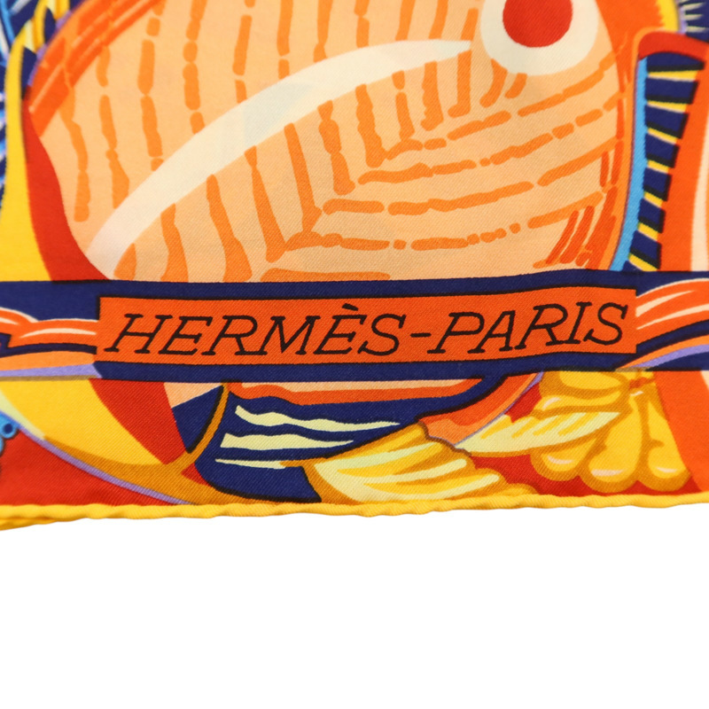 HERMES 絲質Scarf 140x140絲巾-6