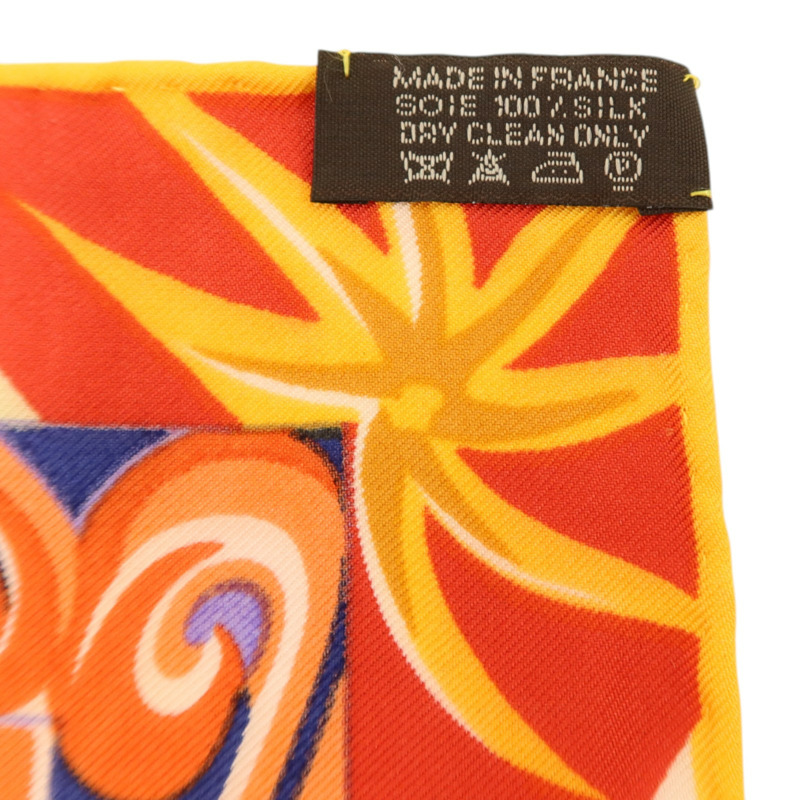 HERMES 絲質Scarf 140x140絲巾-8