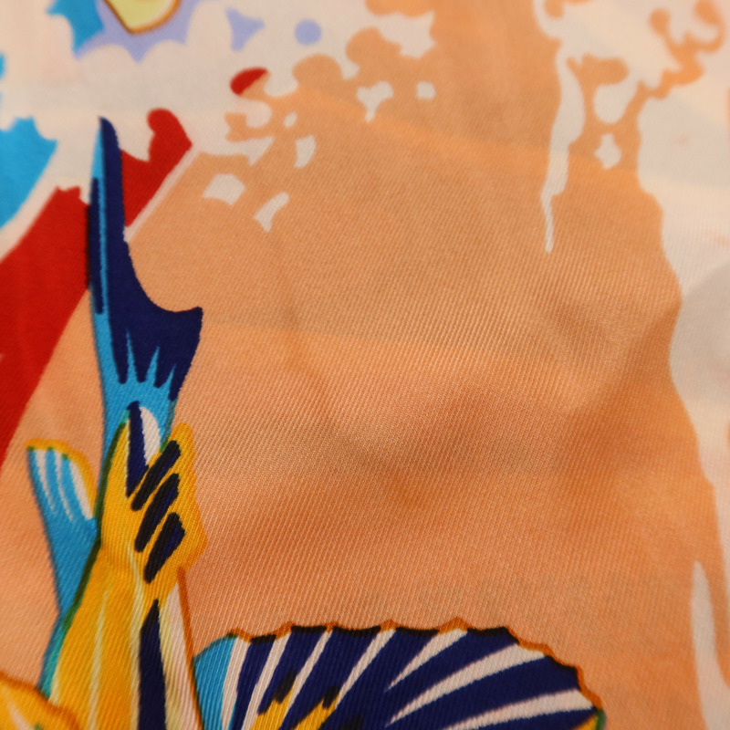 HERMES 絲質Scarf 140x140絲巾-10