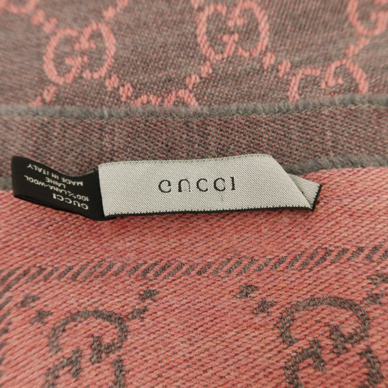 GUCCI 羊毛Scarf 180x40圍巾-5