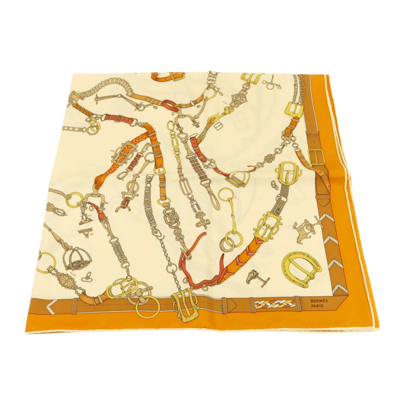 HERMES 絲質Scarf 90x90絲巾-1