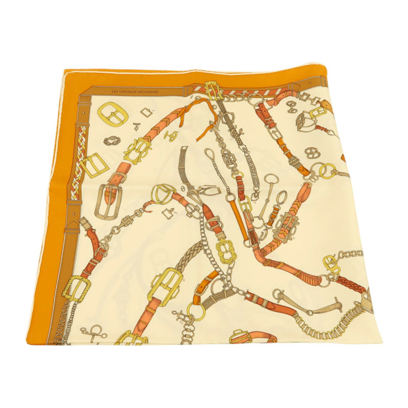 HERMES 絲質Scarf 90x90絲巾-3