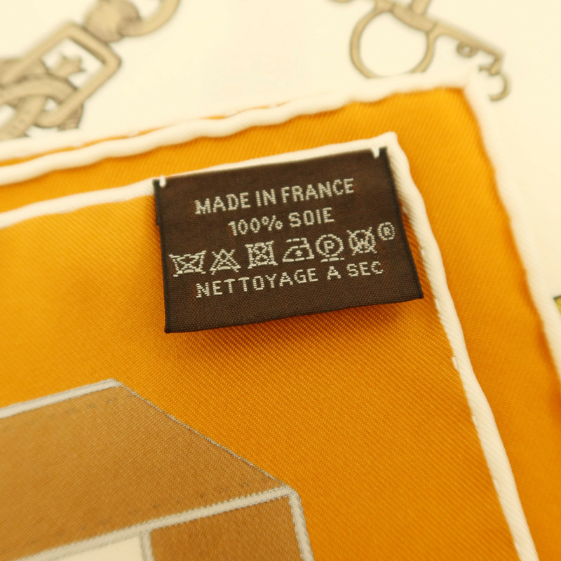 HERMES 絲質Scarf 90x90絲巾-7