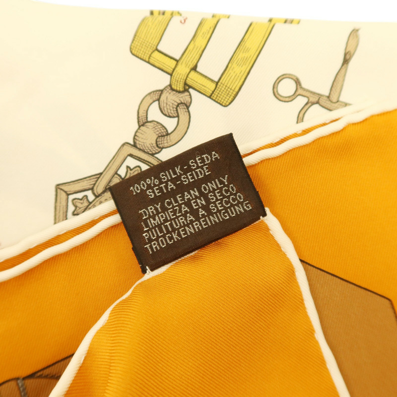 HERMES 絲質Scarf 90x90絲巾-8