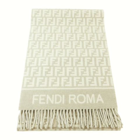 FENDI 羊毛/羊絨FF Scarf圍巾
