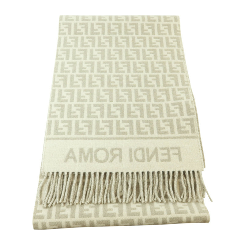 FENDI 羊毛/羊絨FF Scarf圍巾-2