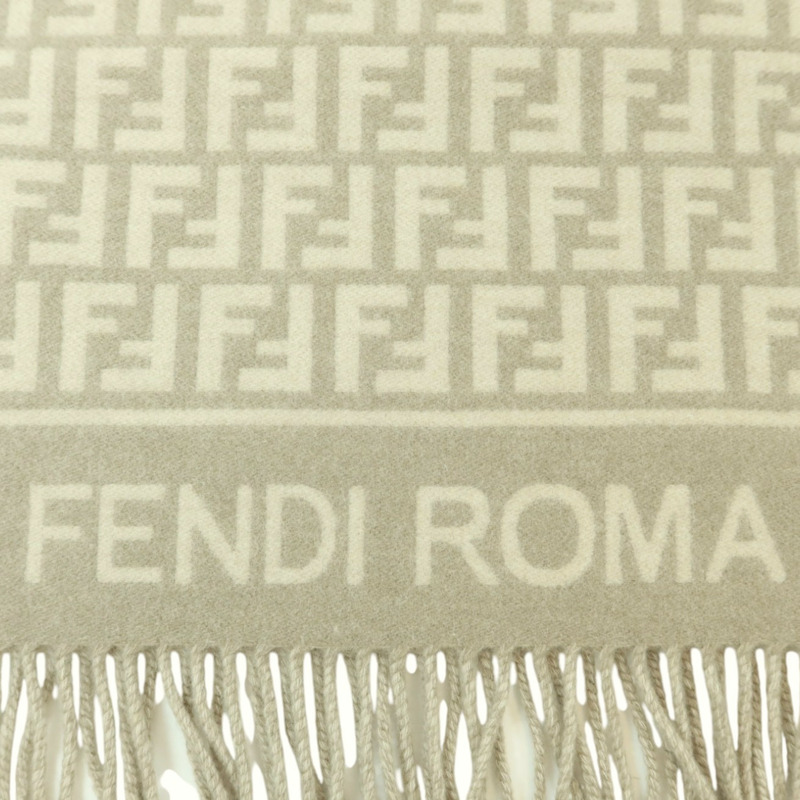 FENDI 羊毛/羊絨FF Scarf圍巾-4