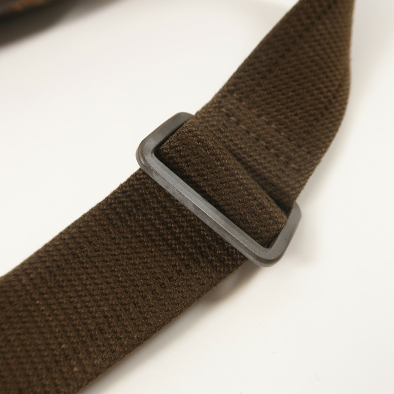 LOUIS VUITTON Monogram Reporter PM金扣肩背袋棕色-19