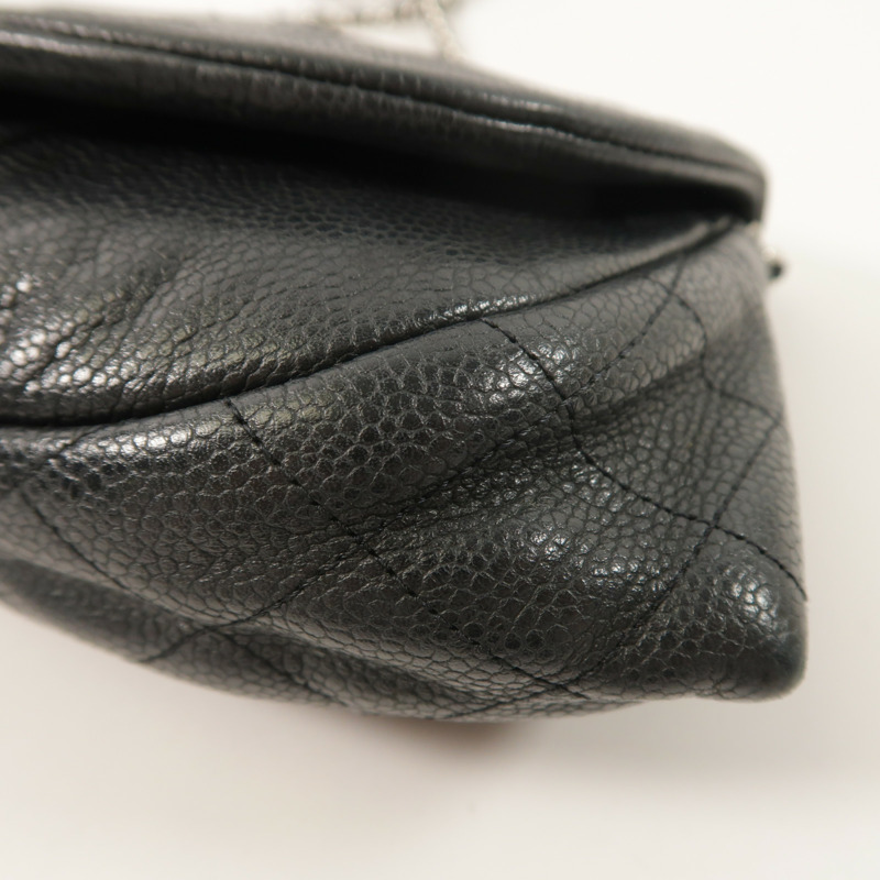 CHANEL 牛皮皮革Chain Shoulder鏈帶肩背袋-8