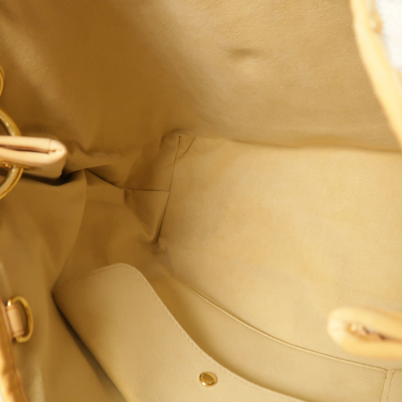 LOUIS VUITTON Damier Azur Galliera PM肩背袋-4