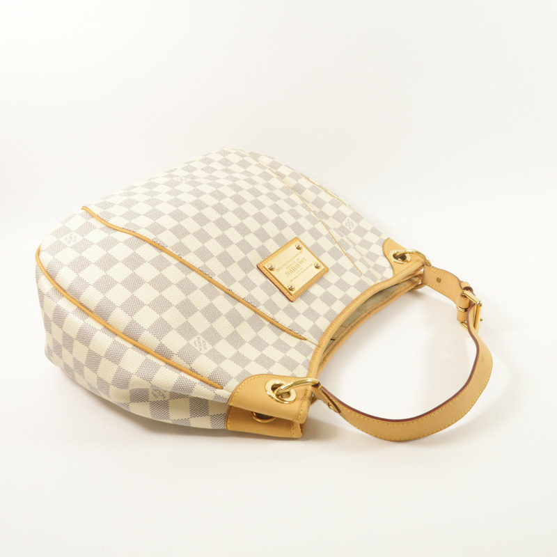 LOUIS VUITTON Damier Azur Galliera PM肩背袋-8