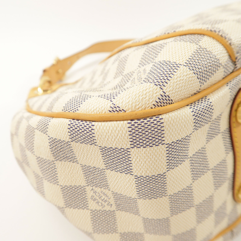 LOUIS VUITTON Damier Azur Galliera PM肩背袋-10