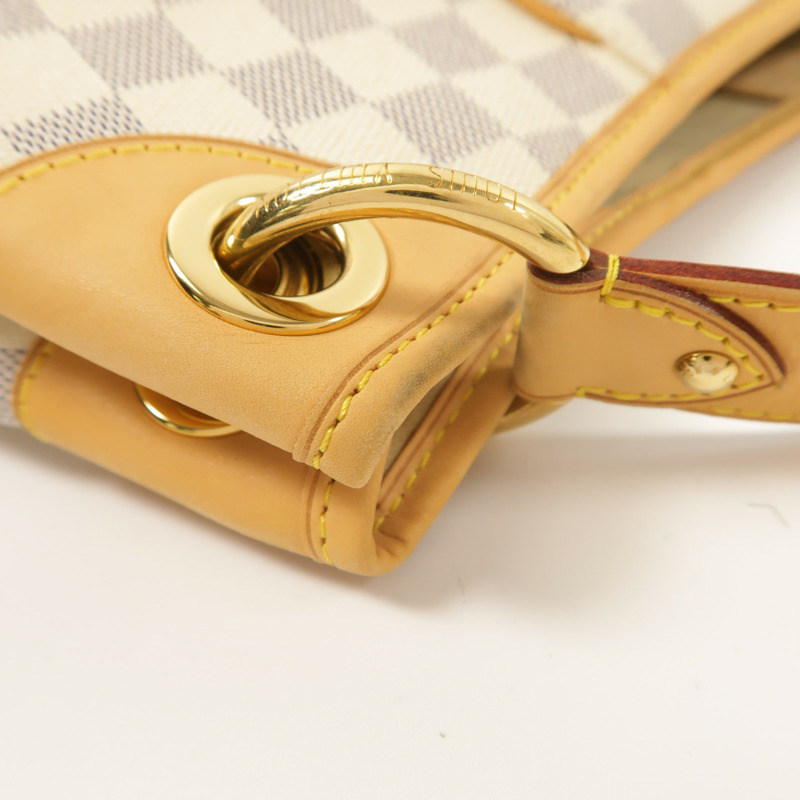 LOUIS VUITTON Damier Azur Galliera PM肩背袋-14