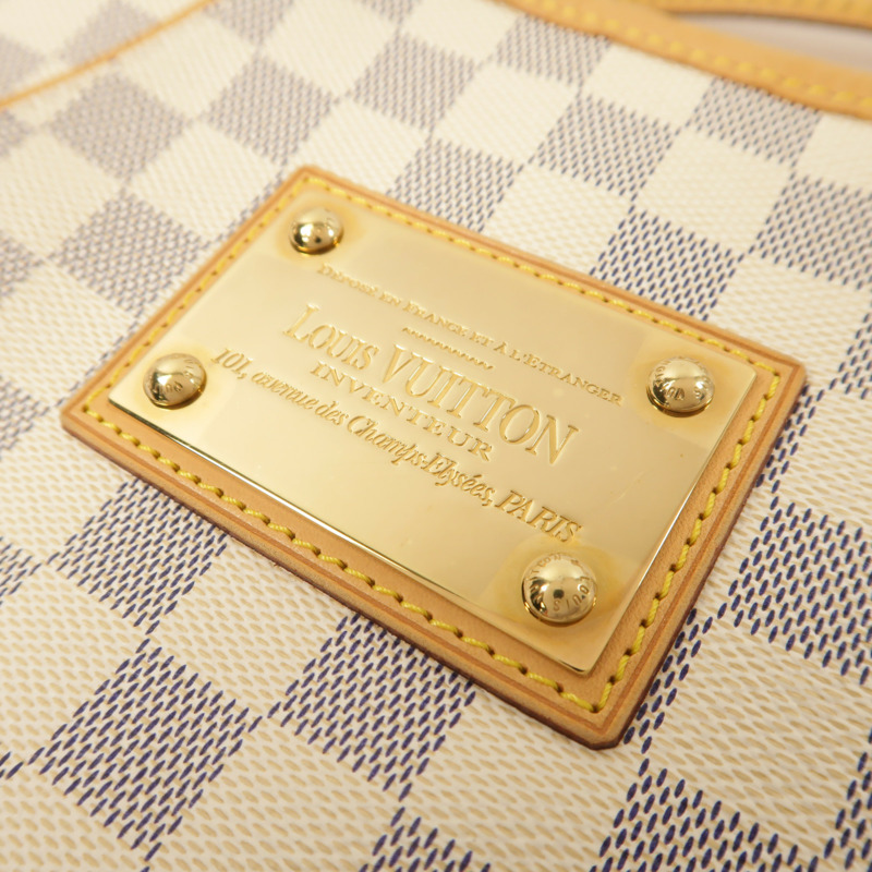 LOUIS VUITTON Damier Azur Galliera PM肩背袋-16