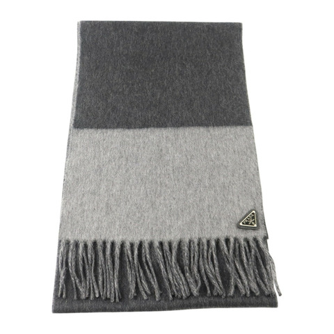 PRADA 羊絨Scarf 180x28圍巾