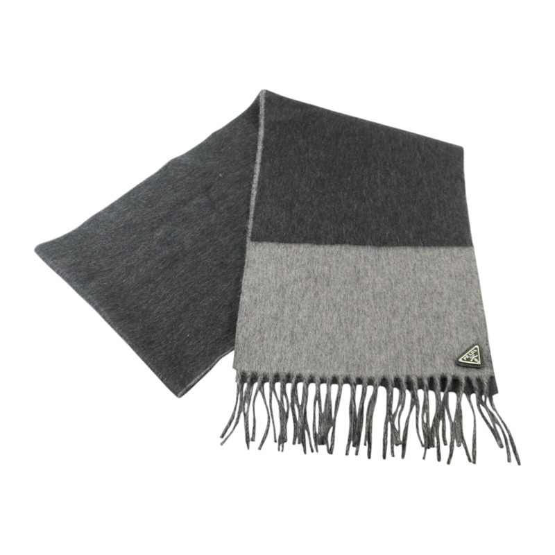PRADA 羊絨Scarf 180x28圍巾-4
