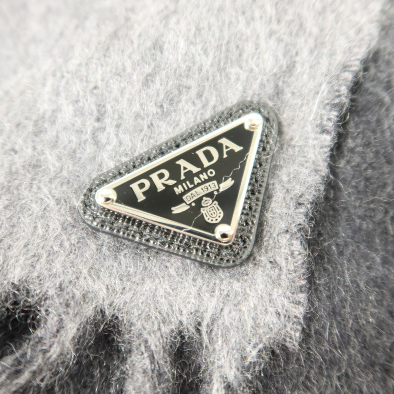 PRADA 羊絨Scarf 180x28圍巾-6