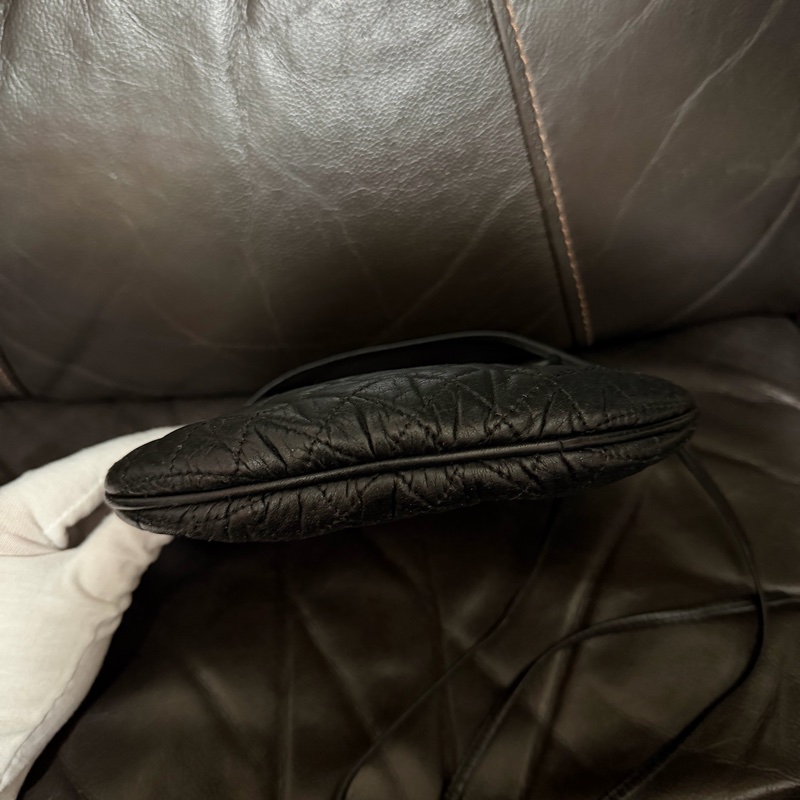 Chanel中古罕有羊皮流蘇斜孭袋-2