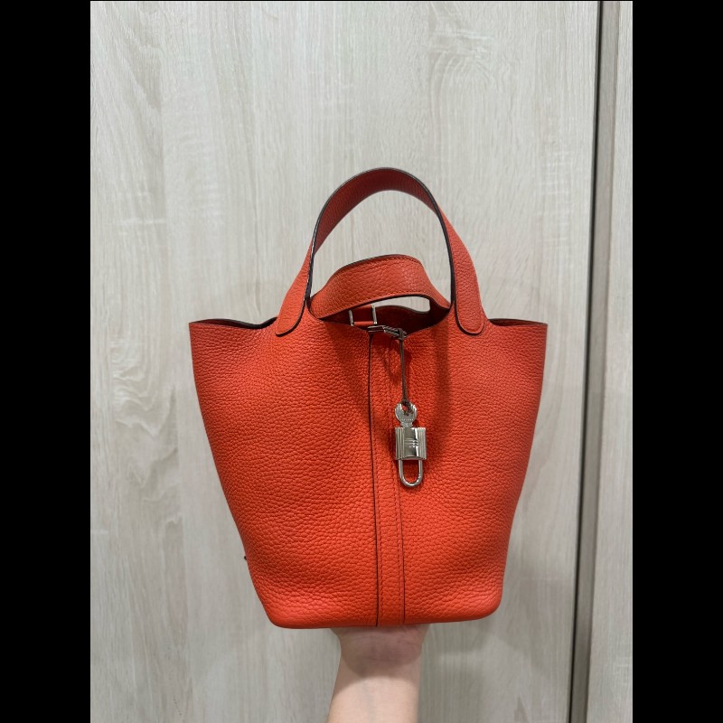 Hermès Picotin Lock 菜籃子 🧡-7