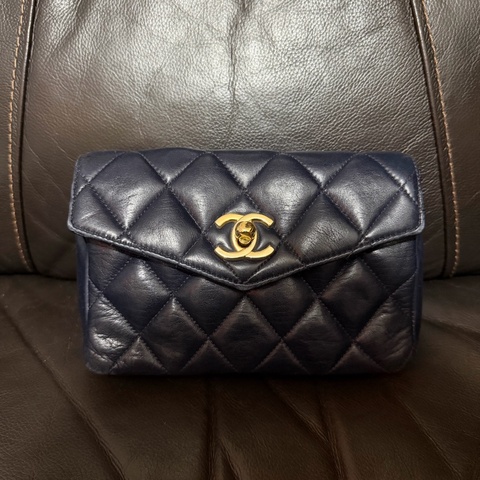 Chanel中古腰包 vintage belt bag
