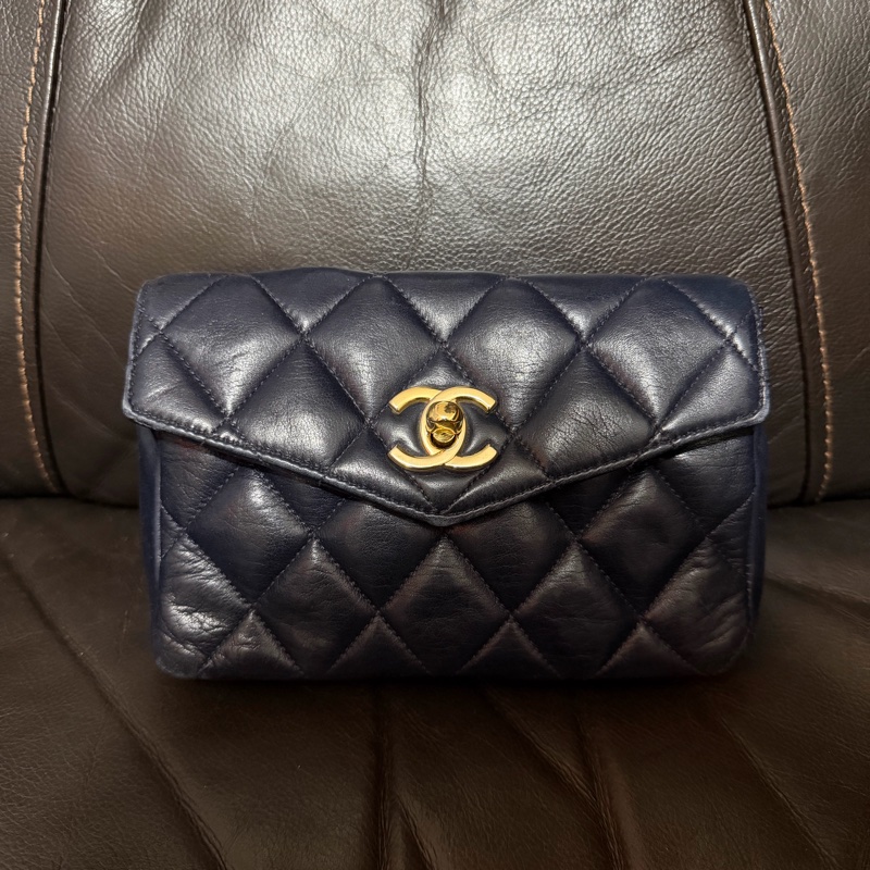 Chanel中古腰包 vintage belt bag-0