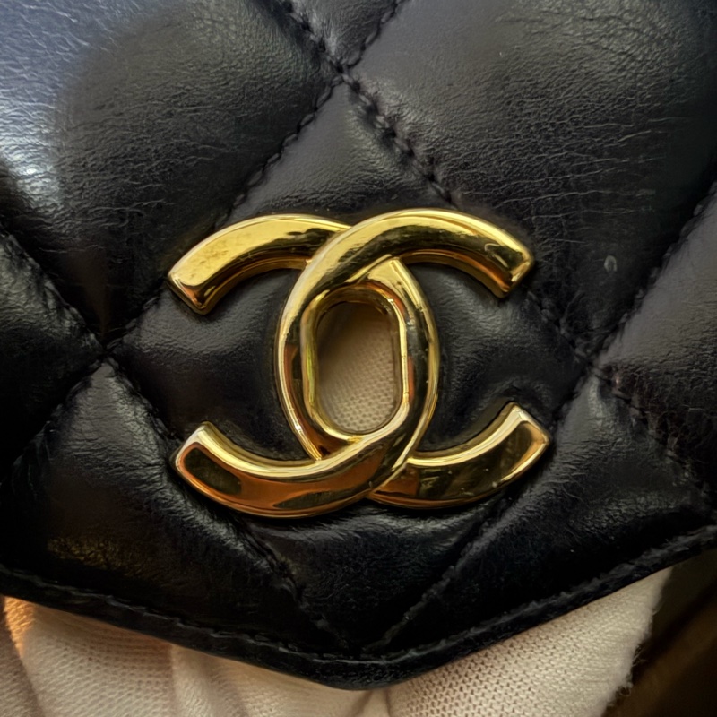 Chanel中古腰包 vintage belt bag-6