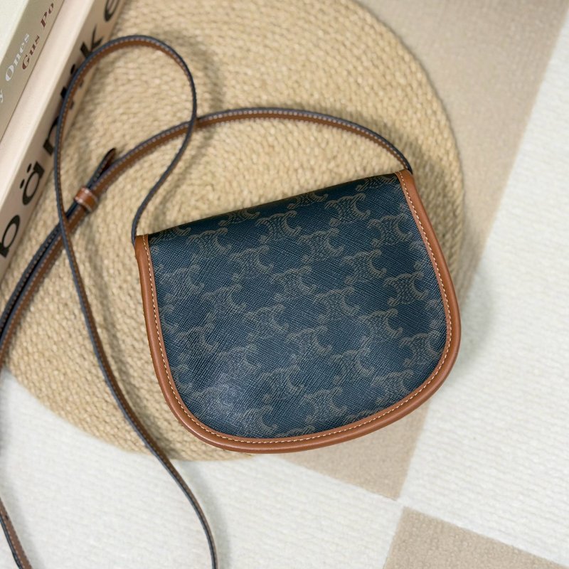 🏷Celine 瑟琳．Triomphe Mini 馬鞍包-1