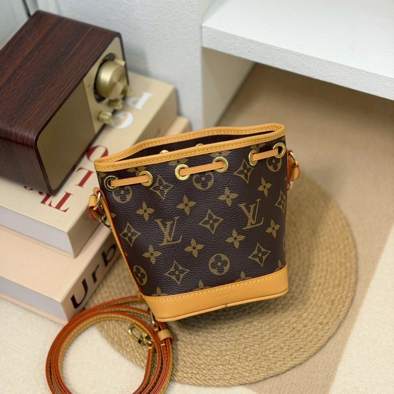 🏷LV 路易威登．Nano Noe 老花小水桶 M81266-1