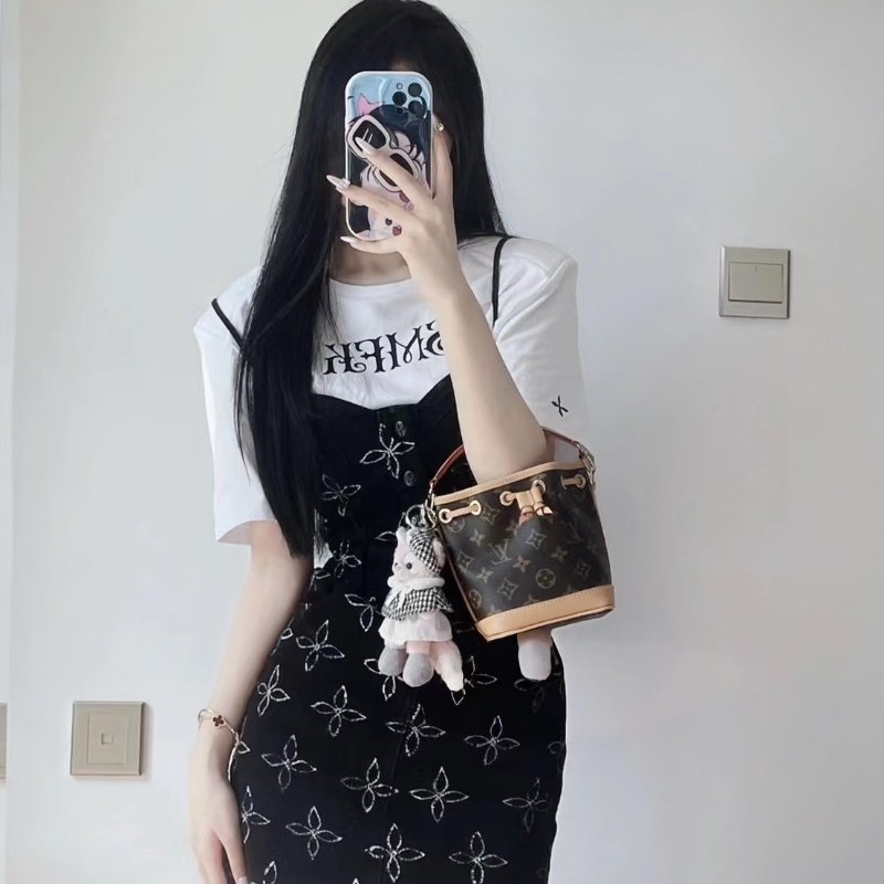 🏷LV 路易威登．Nano Noe 老花小水桶 M81266-23