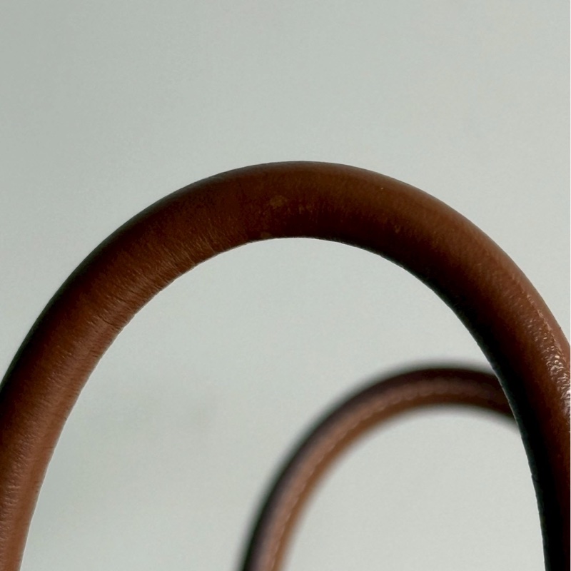 95新🤎 Hermès 愛馬仕 Mini Lindy 金棕金釦一代-11