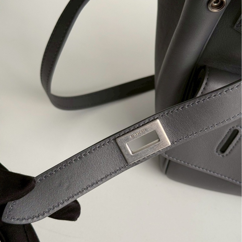 99新🆕 Balenciaga 巴黎世家 Bel Air 灰色銀釦 S號-7